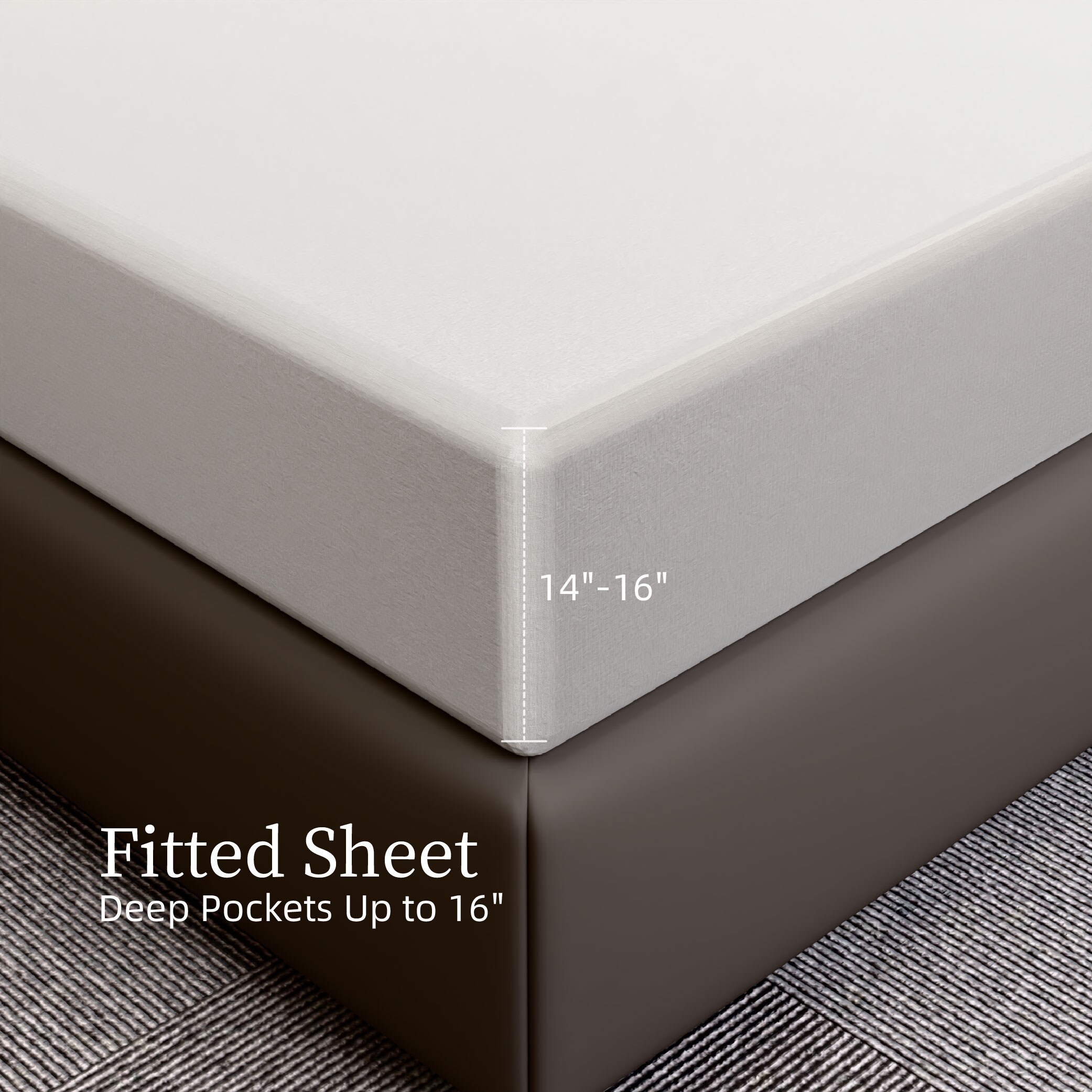 Bedding Full Bed Sheets Set - 4 Piece Bedding - Brushed Microfiber - Shrinkage And Fade Resistant - Easy Care (Full, White)_voghion.com